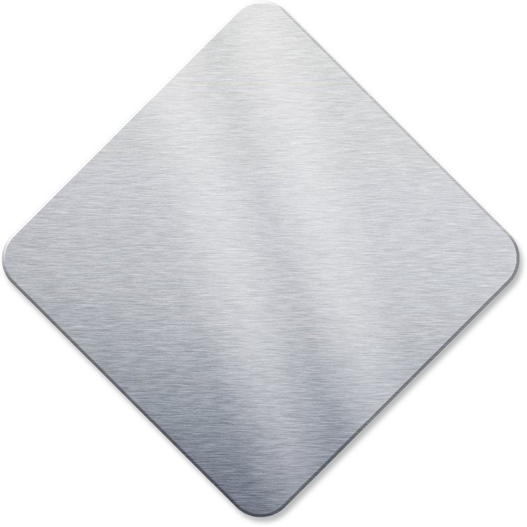Diamond-Shaped Aluminum Sign Blanks - Municipal Supply & Sign Co.