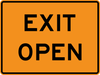 CES-2-Exit Open - Municipal Supply & Sign Co.