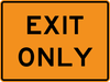 CE5-3-Exit Only - Municipal Supply & Sign Co.
