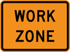 CG20-5aP-Work Zone (plaque) - Municipal Supply & Sign Co.