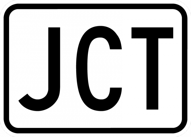 M2-1-Junction Sign - Municipal Supply & Sign Co.