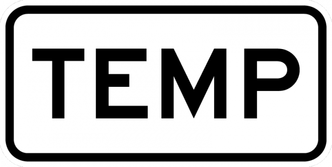 M4-7a-Temporary Sign - Municipal Supply & Sign Co.