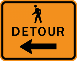CM4-9b-Pedestrian Detour - Municipal Supply & Sign Co.
