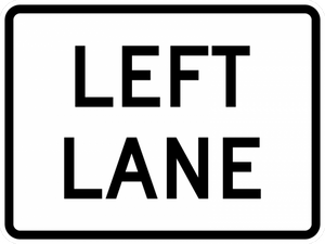 M5-4-Lane Designation Sign - Municipal Supply & Sign Co.