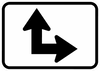 M6-6-Directional Arrow Sign - Municipal Supply & Sign Co.