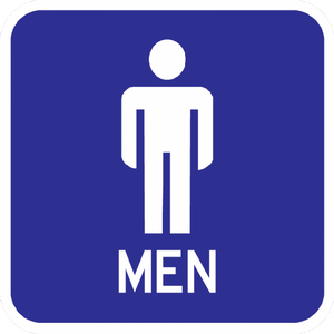 Men Sign - Municipal Supply & Sign Co.