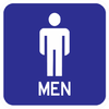 Men Sign - Municipal Supply & Sign Co.