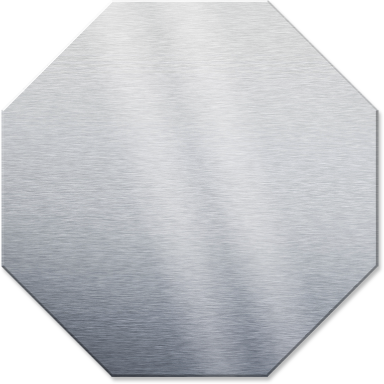 Octagon-Shaped Aluminum Sign Blanks - Municipal Supply & Sign Co.