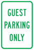 PS-22-Guest Parking Only Sign - Municipal Supply & Sign Co.