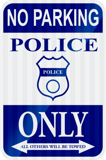 Police Parking - Municipal Supply & Sign Co.