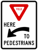 R1-5a-Yield Here to Pedestrians Sign - Municipal Supply & Sign Co.