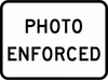 R10-19aP-Photo Enforced Sign (plaque) - Municipal Supply & Sign Co.