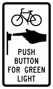 R10-24-Bike Push Button for Green Light - Municipal Supply & Sign Co.