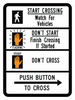 R10-3b-Pedestrian Signs and Plaques - Municipal Supply & Sign Co.