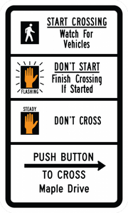 R10-3f-Pedestrian Signs - Municipal Supply & Sign Co.