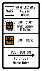 R10-3g-Pedestrian Signs - Municipal Supply & Sign Co.