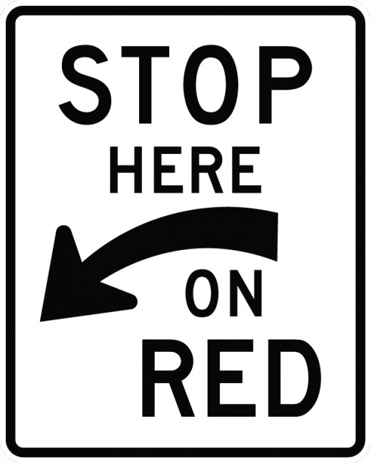 R10-6a-Stop Here on Red Sign - Municipal Supply & Sign Co.