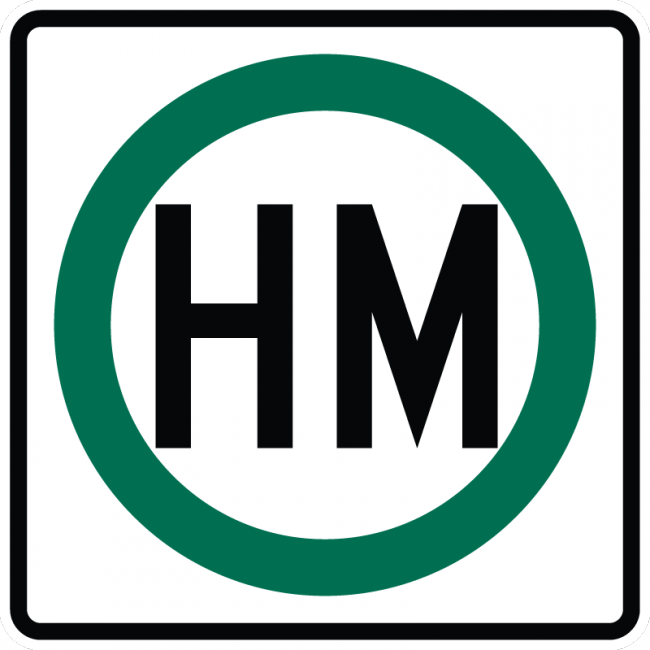 R14-2-Hazardous Material Sign - Municipal Supply & Sign Co.