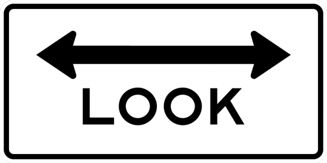 R15-8-Look sign - Municipal Supply & Sign Co.