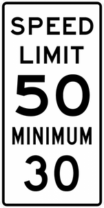R2-4a-Combined Speed Limit Sign - Municipal Supply & Sign Co.