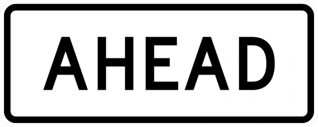 R3-17aP-Ahead Sign - Municipal Supply & Sign Co.