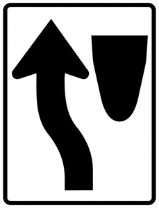 R4-8-Keep Left Sign - Municipal Supply & Sign Co.