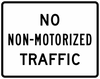 R5-7-No Non-Motorized Traffic Sign - Municipal Supply & Sign Co.
