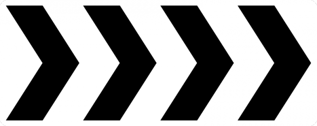 R6-4b-Roundabout Directional(4 chevrons) Sign - Municipal Supply & Sign Co.