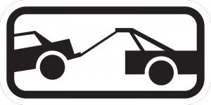 R7-201P-Tow Away Zone Sign (plaque) - Municipal Supply & Sign Co.