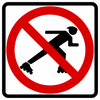 R9-13-No Skaters Sign - Municipal Supply & Sign Co.