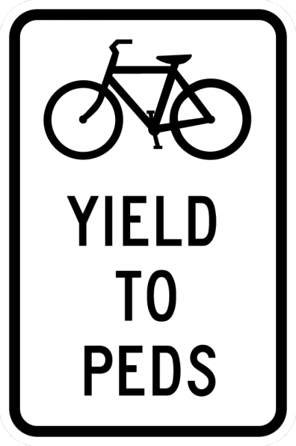 R9-6-Yield to Peds Sign - Municipal Supply & Sign Co.