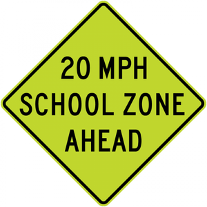 S4-5a-Reduced School Speed Limit Ahead - Municipal Supply & Sign Co.