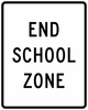 S5-2-End School Zone Sign - Municipal Supply & Sign Co.