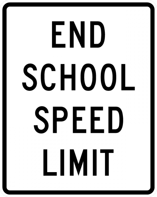 S5-3-End School Speed Limit Sign - Municipal Supply & Sign Co.