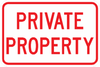 Private Property Sign - Municipal Supply & Sign Co.