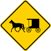 W11-14-Horse-Drawn Vehicle - Municipal Supply & Sign Co.