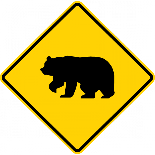 W11-16-Large Animals Sign - Municipal Supply & Sign Co.