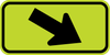 SW16-7PR-Diagonal Arrow Sign - Municipal Supply & Sign Co.