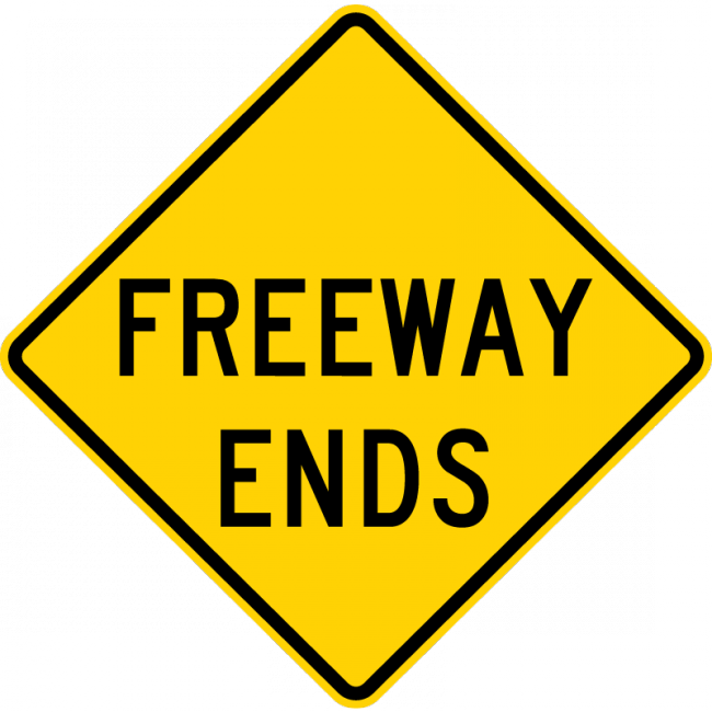 W19-3-Freeway Ends - Municipal Supply & Sign Co.