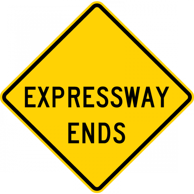 W19-4-Expressway Ends - Municipal Supply & Sign Co.