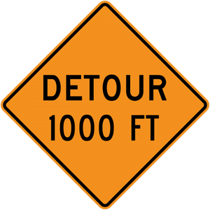 CW20-2-Detour (with distance) - Municipal Supply & Sign Co.