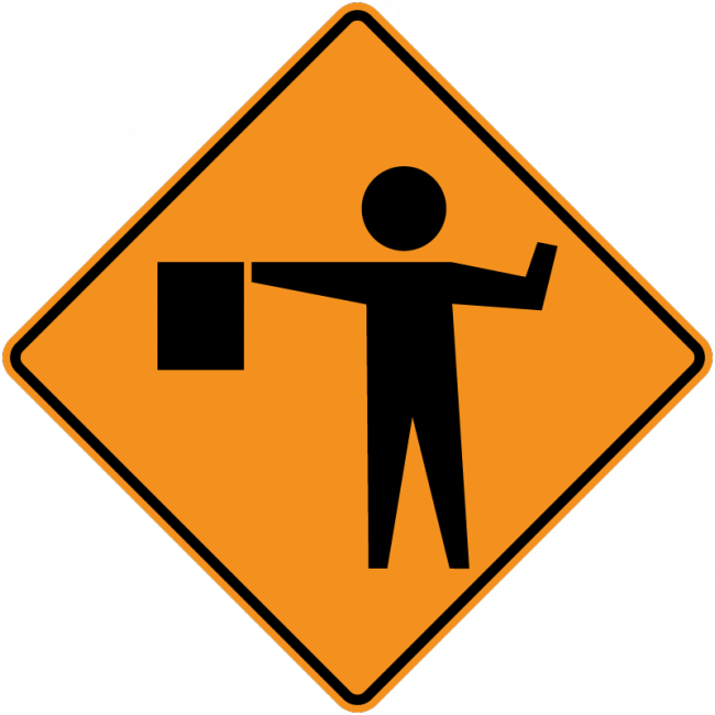 CW20-7-Flagger (symbol) - Municipal Supply & Sign Co.