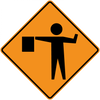 CW20-7-Flagger (symbol) - Municipal Supply & Sign Co.
