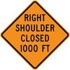 CW21-5b-Shoulder Closed (with distance) - Municipal Supply & Sign Co.