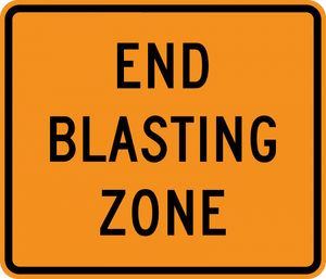 CW22-3-End Blasting Zone - Municipal Supply & Sign Co.
