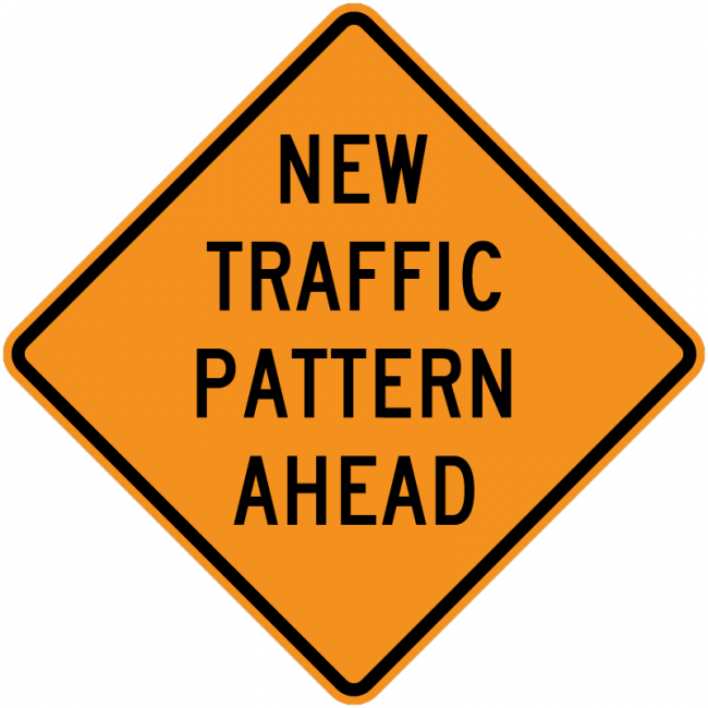 CW23-2-New Traffic Pattern Ahead - Municipal Supply & Sign Co.