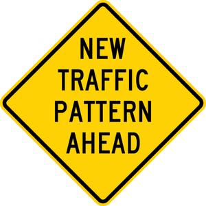 W23-2-New Traffic Pattern Ahead - Municipal Supply & Sign Co.