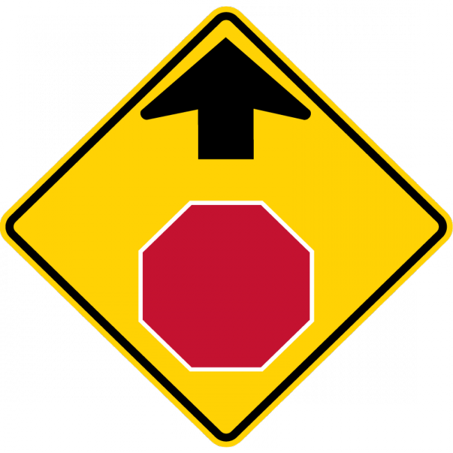 W31 Sign W3-1-Advanced Traffic Control Sign – Municipal Supply & Sign Co.