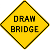 W3-6-Draw Bridge Sign - Municipal Supply & Sign Co.