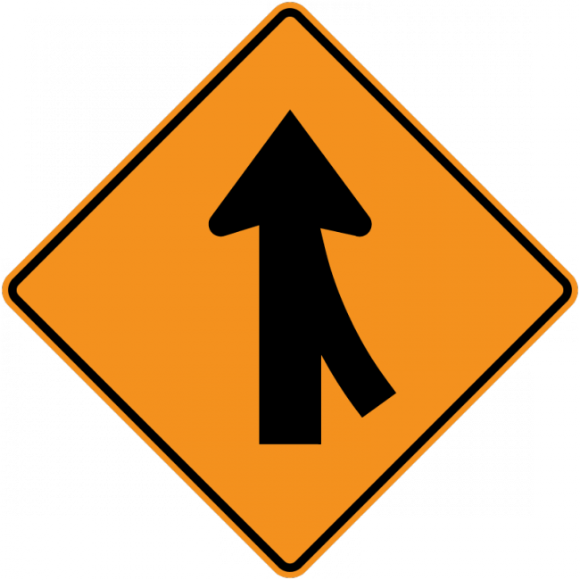 CW4-1-Merging Traffic - Municipal Supply & Sign Co.